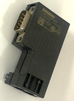 SIEMENS PROFIBUS CONNECTION PLUG 12MBIT/SEC 1P-6ES7-972-OBA12-OXAO E-STAND-04