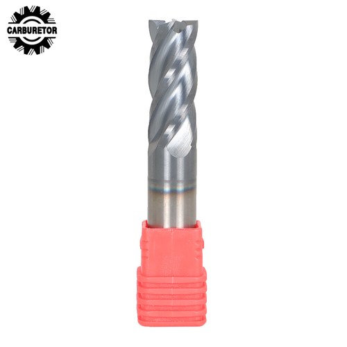 Rushmore USA 5 Flute Solid Carbide Variable Flute NACo Coated Single End Mill 1 2 Size Shank Diameter 1 Length Of Cut 3 Overall Length 025 Corner Radius Rushmore USA 5 Flute Solid Carbide Variable Flute NACo Coated Single End Mill 1 2 Size Shank Diameter 1 Length Of Cut 3 Overall Length 025 Corner Radius