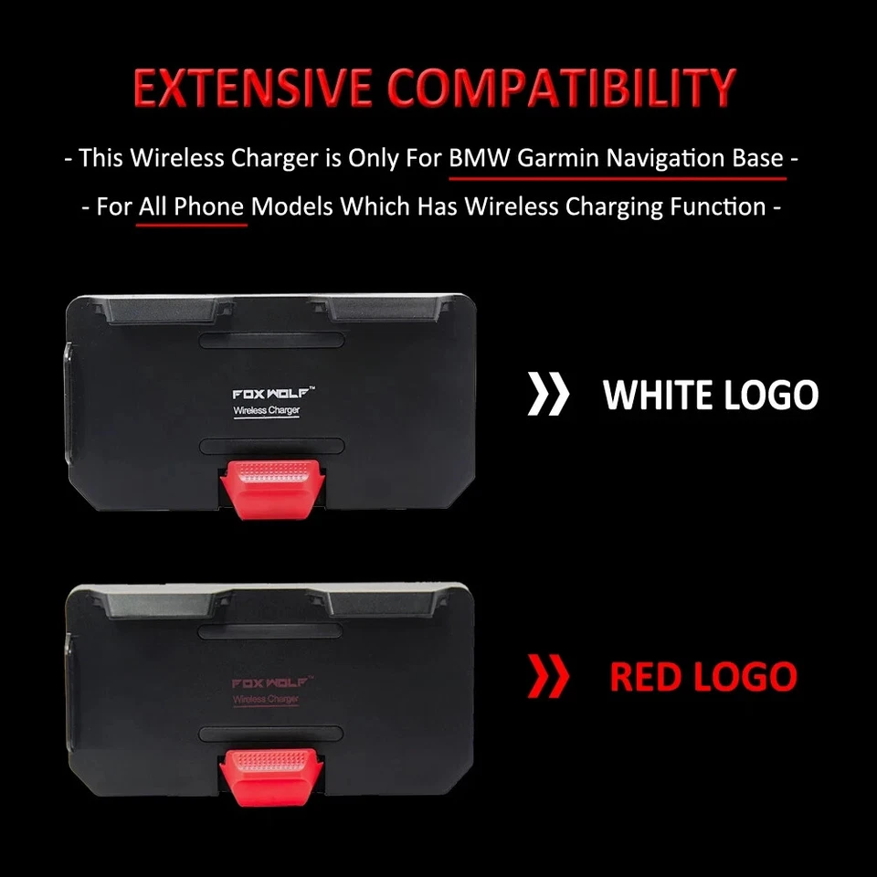 Nuevo soporte para teléfono de motocicleta cargador inalámbrico USB carga rápida para BMW R1300GS Foto 4 de 4