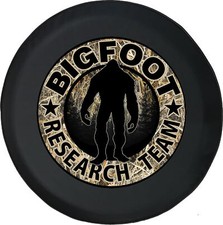 Bigfoot Sasqatch Camo Spare Tire Cover
