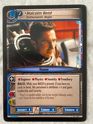 Star Trek CCG 2E In A Mirror Darkly MALCOLM REED OPPORTUNISTIC MAJOR