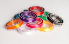 CraftbuddyUS 25m SATIN RIBBON 6mm PARTY CHRISTMAS XMAS WRAPPING CRAFT PRESENT SC