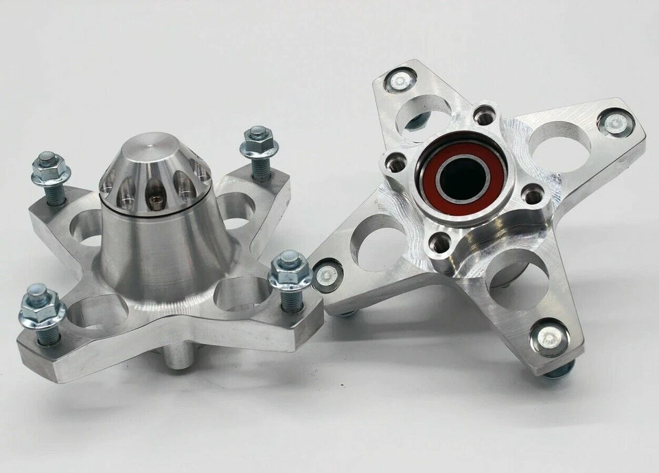 Lonestar Racing LSR 钢坯前轮轮毂套件雅马哈猛禽 660 — 第 3/3 张图片