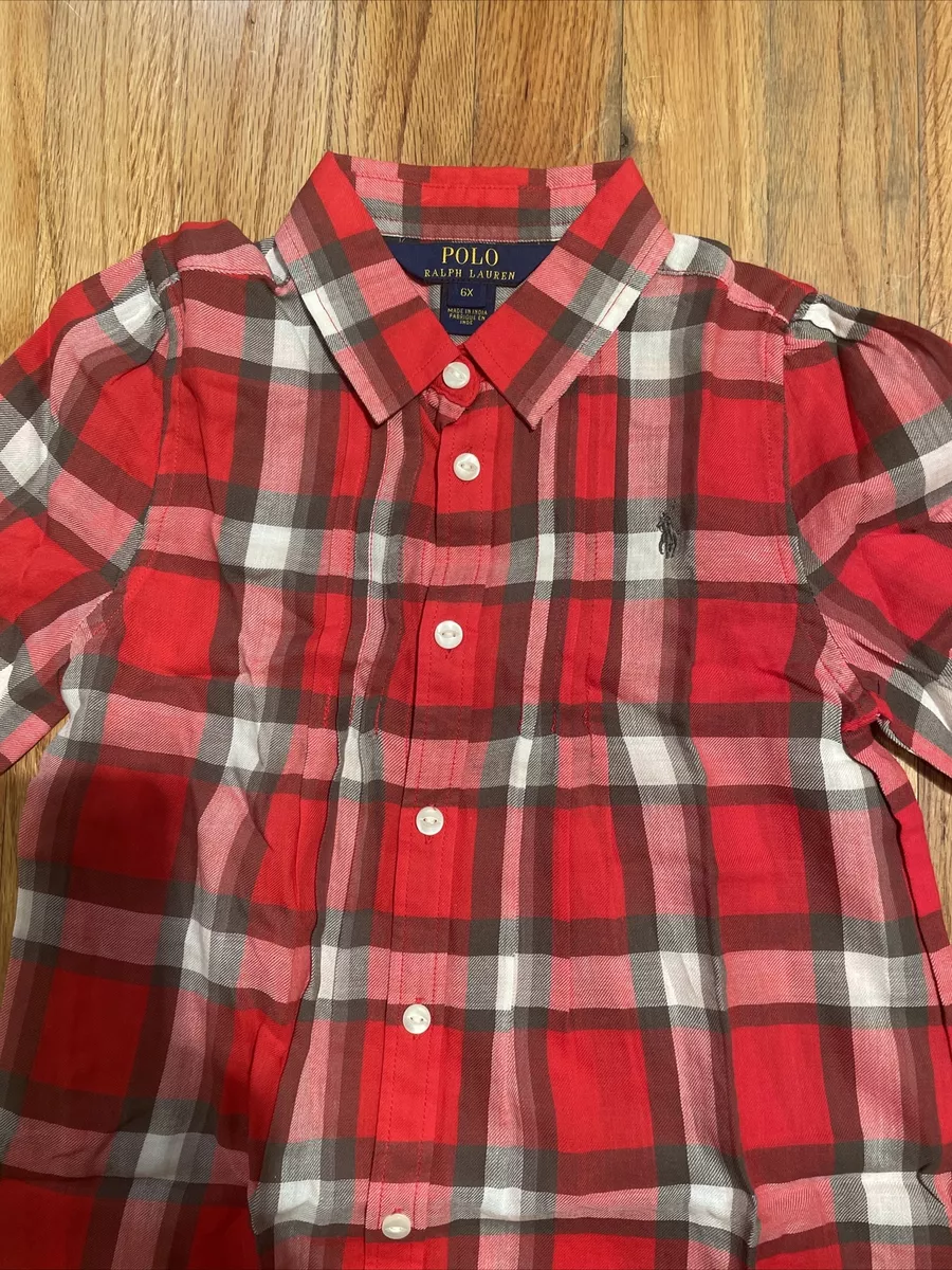 Polo red hot sale button down shirt