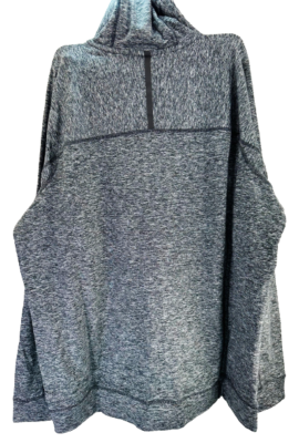 American Eagle Outfitter Active Flex Zip-Up Hoodie- Gray Heather