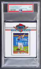 2022 Topps Stadium Club Wander Franco BOX TOPPER VAR RC PSA 9 POP 1, 0 10, TOUGH