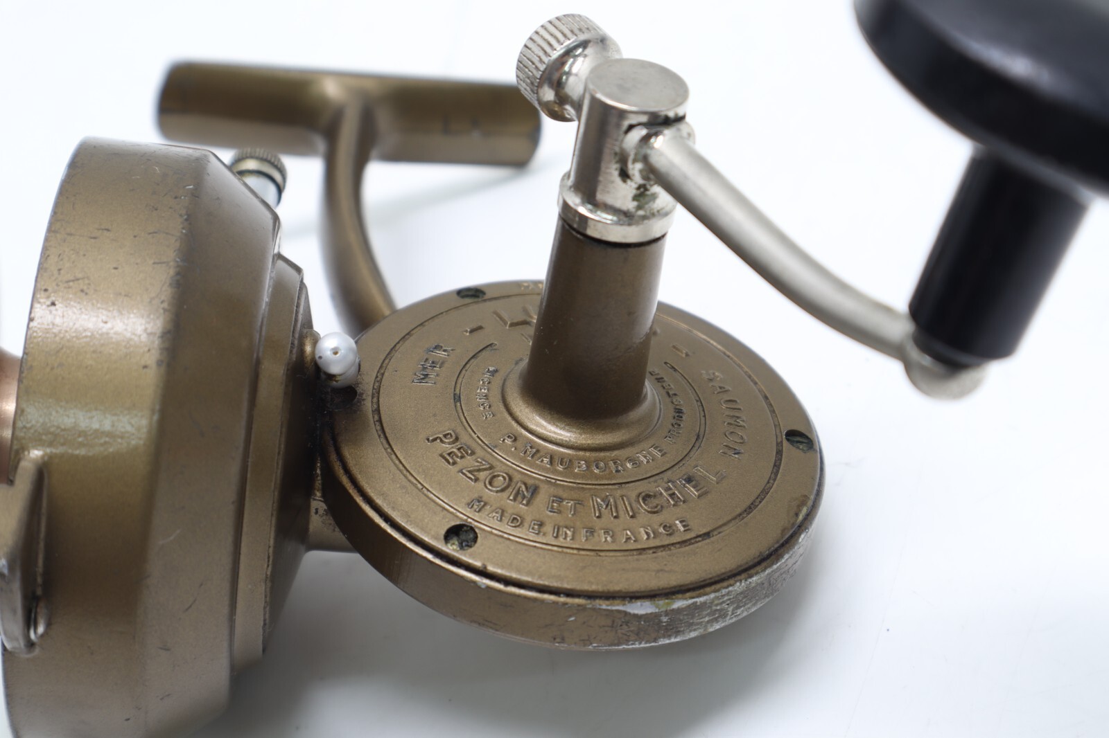 Vintage Luxor Pezon Michel Spinning Fishing Reel, France No.3L (A