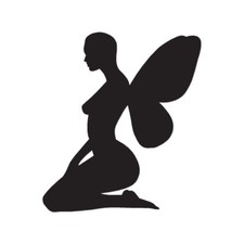 Fairy Pixie Princess - Vinyl Decal Sticker - Multiple Color Sizes - ebn281