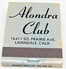 Alondra Club LAWNDALE California 16411 So. Pr...