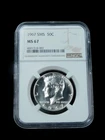 1967 50c Kennedy Silver Half Dollar - NGC MS67 SMS