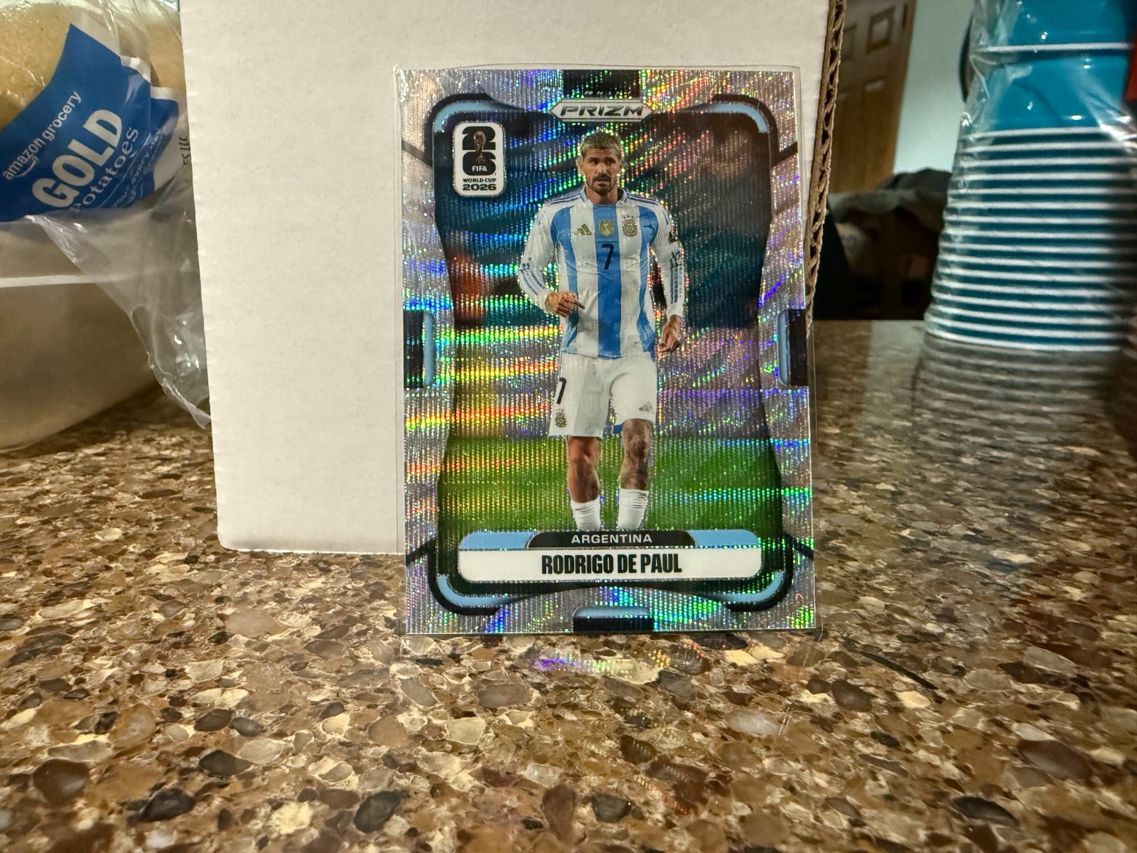 Panini Prizm FIFA World Cup 2026 WAVE/SILVER PRIZM PICK YOUR CARD! Argentina