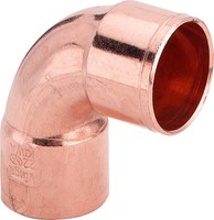 Viega Winkel 90 Grad, D1 54, D2 54 Kupfer Modell 95090 109905