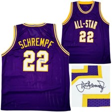 Washington Huskies Detlef Schrempf Autographed Signed Purple Jersey MCS Holo