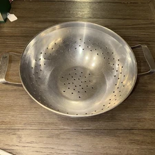Stainless Steel Colander Strainer for Kitchen- used 