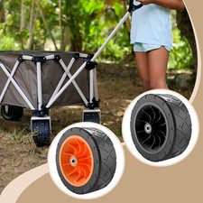 Ruota per carrello da campeggio, ruota per carrello da spiaggia, a mano