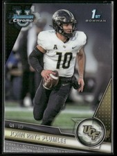 2023 Bowman University Chrome #104 John Rhys Plumlee