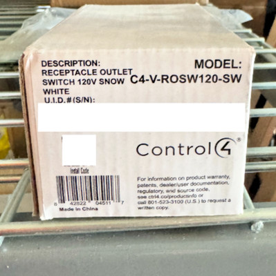 Control4 120V Receptacle Outlet Switch - Model C4-V-ROSW120-SW