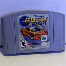 San Francisco Rush 2049 Nintendo 64 N64 E-Everyone NTSC-U/C Midway
