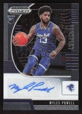 2020 PANINI PRIZM DRAFT MYLES POWELL PA-MY MINT RC AUTOGRAPH SETON HALL PIRATES