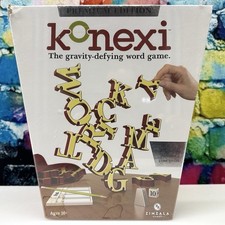 Konexi Premium Edition Gravity-Defying Word Game 3D Building 10+ Fun Sealed NEW!