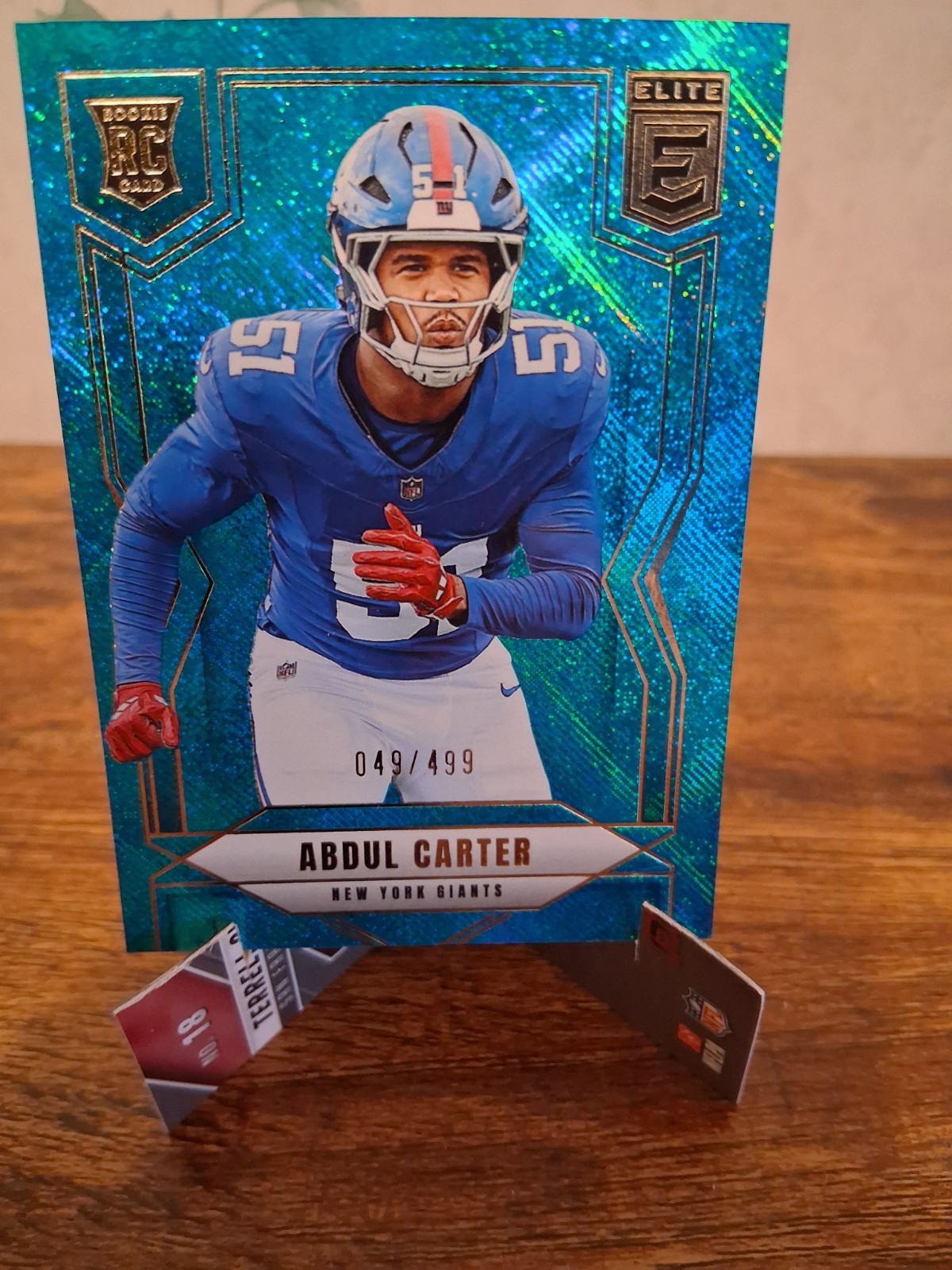 2025 Panini Donruss Elite - Rookies Abdul Carter #111 Status Sparkle /499 (RC)