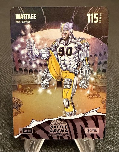BO JACKSON BATTLE ARENA -WATTAGE- COLOSSEUM TJ WATT CASE HIT STEEL RARE CBF-616