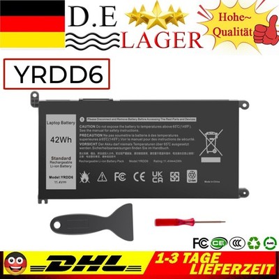 YRDD6 Akku für Dell Inspiron 5598 Vostro 5481 5581 5490 5590 0YRDD6 01VX1H DEU