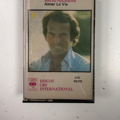 Julio Iglesias Aimer La Vie Cassette 1978 CBS International French Version