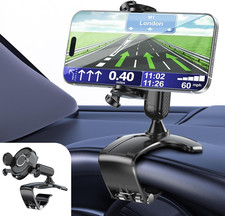 Car Phone Holder Dashboard Phone Mount, 2025 Upgraded 360 Degree Rotation Multif