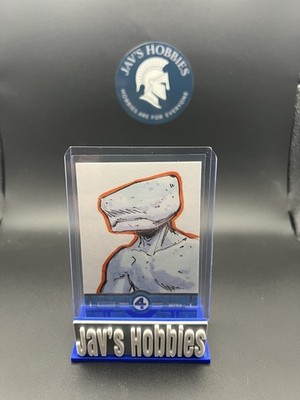 2026 Topps Finest Fantastic Four - Awesome Android Sketch 1/1 by Fabio Ramacci