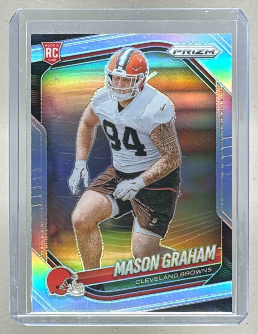 Mason Graham 2025 Panini Prizm #354 Silver Rookie RC