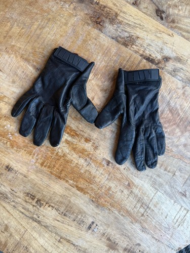 HWI Black Kevlar Lined Leather Duty Glove, Size Small