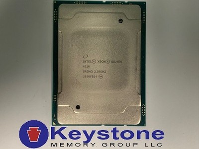 Intel Xeon Silver 4116 SR3HQ 12-Core 2.10GHz 16.5MB 85W Processor *km