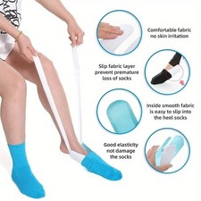 Sock Aid,Sock Aid Device for Seniors Sock Helper Aide Tool Easy On and Off.