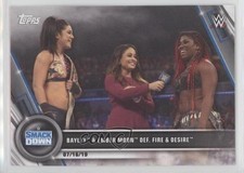 2020 WWE Women's Division SmackDown & def Fire Desire Bayley Ember Moon #50 2k3