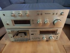 Technics Impianto HiFi SU-8055 Amplificatore + Cassette Deck RS-M33 - Vintage Classico