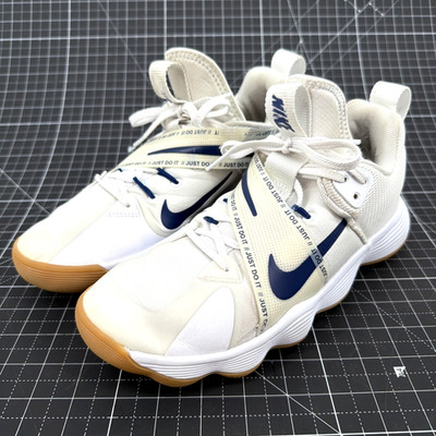 Nike React HyperSet Blue Void Volleyball Shoes CI2956-141 Womens Size 10 Used