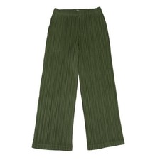 PLEATS PLEASE Pleated Straight Pants Size 4 K-158283 