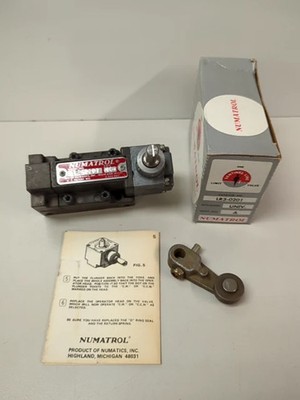 Numatrol LR3-0201, Regolatore Di Flusso 1/8", 150 PSIG, 14.7 SCFM, Made In USA