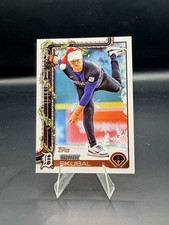 Tarik Skubal | 2025 Topps Holiday | Santa Hat | SP | #H74 Tigers