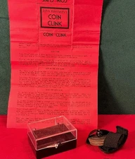 COIN CLINK - JOHN KENNEDY - CLASSIC "VINTAGE" 7O'S COIN MAGIC