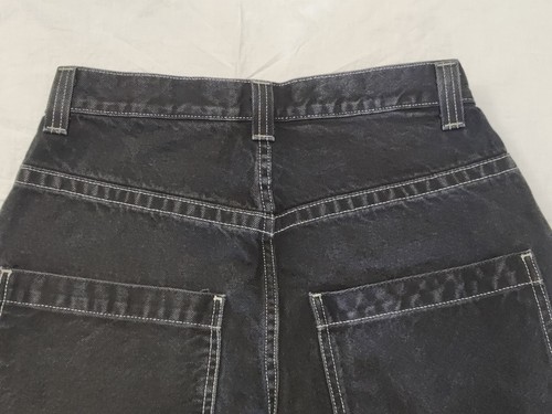 Vintage Jnco Jeans Side Skull Tribals 32x30 schwarz Baggy EUC!! Skater - Bild 16 von 19