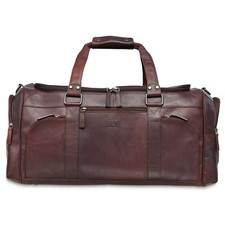 Buffalo Collection 23 In. X 10 In. X 10.25 In. (W X D X H) Brown Leather 23 In. 