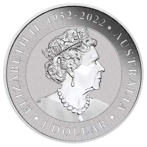 2023-P $1 Australia Silver Kangaroo 1 oz BU - Picture 2 of 3