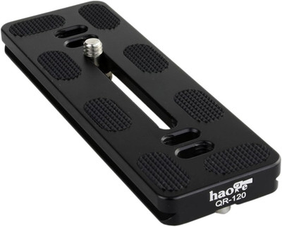 120Mm QR Quick Release Plate Dual Dovetail and D-Ring Screw Fits Arca-Swiss Stan