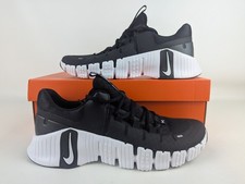 Nike Free Metcon 5 Black White Athletic Shoes DV3949-001 Men's Size 10 NIB