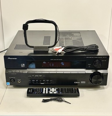 Pioneer VSX-515-K Home Theater Receiver HiFi Audio Amplifier W/remote Bundles