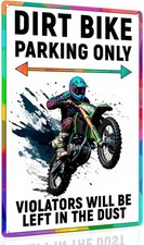 Dirt Bike Dirtbike Motocross Tin Metal Signs Home D cor 8x12
