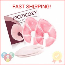 Momcozy Larger Breast Therapy Packs, Hot and Cold Breast Pads with 2 Soft Covers