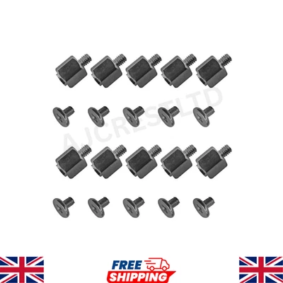 10pcs Set PCIe NVMe M.2 SSD Mounting Screws For Asus, Dell, HP Motherboard, UK - Image 1 of 4